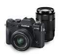 【中古】富士フイルム(FUJIFILM) ミラーレス一眼カメラ X-T30ダブルズームレンズキット ブラック X-T30WZLK-B