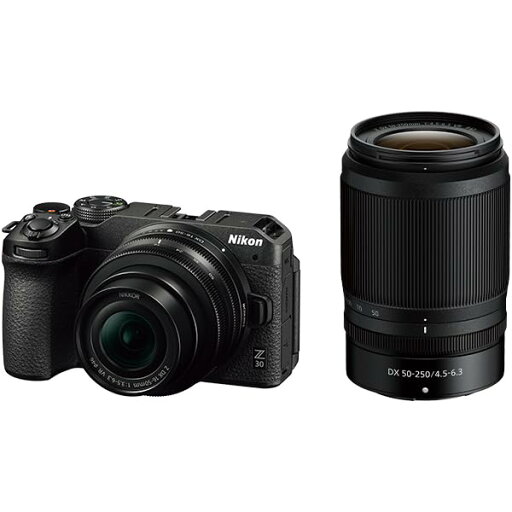 【中古】Nikon ニコン ミラーレス一眼 Z30 ダブルズームキット Zマウント APS-C 動画 Vlog 手振れ補正ブラック 【中古】Nikon ニコン ミラーレス一眼 Z30 ダブルズームキット Zマウント APS-C 動画 Vlog 手振れ補正ブラック