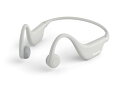 【中古】PHILIPS(フィリップス) TAK4607 骨伝導 Bluetooth ワイヤレスイヤホン サイズ調整可能なアジャスター付ヘッドバンド 防水規格IPX5 (グレー)