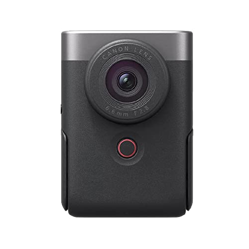 【中古】「非常に良い」Canon Vlogカメラ PowerShot V10 シルバー PSV10SL