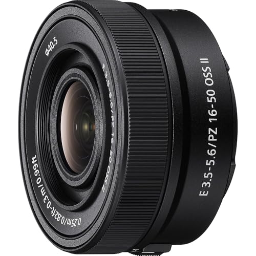 【中古】SONY(ソニー) 標準パワーズームレンズ APS-C E PZ 16-50mm F3.5-5.6 OSS II デジタル一眼カメラα[Eマウント]用 純正レンズ SELP16502