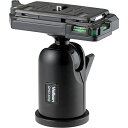 【中古】Velbon 自由雲台 QHD-63Q 中型 底面径53mm クイックシュー対応 アルミ製 471802