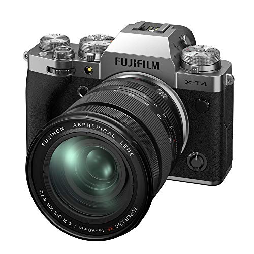【中古】「非常に良い」富士フイルム(FUJIFILM) ミラーレス一眼カメラ X-T4レンズキット シルバー X-T4LK-1680-S 【中古】「非常に良い」富士フイルム(FUJIFILM) ミラーレス一眼カメラ X-T4レンズキット シルバー X-T4LK-1680-S