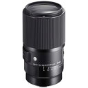 【中古】「非常に良い」シグマ(Sigma) SIGMA シグマ Lマウント レンズ 105mm F2.8 DG DN MACRO 単焦点 望遠 フルサイズ Art ミラーレス 専用