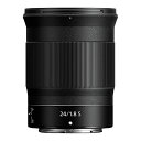 【中古】「非常に良い」Nikon 広角単焦点レンズ NIKKOR Z 24mm f/1.8S Zマウント フルサイズ対応 Sライン NZ24 1.8