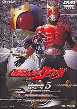 【中古】仮面ライダー クウガ Vol.5 [DVD]【メーカー名】東映ビデオ【メーカー型番】【ブランド名】東映ビデオ【商品説明】 こちらの商品は中古品となっております。 画像はイメージ写真ですので 商品のコンディション・付属品の有無については入荷の度異なります。 買取時より付属していたものはお付けしておりますが付属品や消耗品に保証はございません。 商品ページ画像以外の付属品はございませんのでご了承下さいませ。 中古品のため使用に影響ない程度の使用感・経年劣化（傷、汚れなど）がある場合がございます。 また、中古品の特性上ギフトには適しておりません。 製品に関する詳細や設定方法は メーカーへ直接お問い合わせいただきますようお願い致します。 当店では初期不良に限り 商品到着から7日間は返品を受付けております。 他モールとの併売品の為 完売の際はご連絡致しますのでご了承ください。 プリンター・印刷機器のご注意点 インクは配送中のインク漏れ防止の為、付属しておりませんのでご了承下さい。 ドライバー等ソフトウェア・マニュアルはメーカーサイトより最新版のダウンロードをお願い致します。 ゲームソフトのご注意点 特典・付属品・パッケージ・プロダクトコード・ダウンロードコード等は 付属していない場合がございますので事前にお問合せ下さい。 商品名に「輸入版 / 海外版 / IMPORT 」と記載されている海外版ゲームソフトの一部は日本版のゲーム機では動作しません。 お持ちのゲーム機のバージョンをあらかじめご参照のうえ動作の有無をご確認ください。 輸入版ゲームについてはメーカーサポートの対象外です。 DVD・Blu-rayのご注意点 特典・付属品・パッケージ・プロダクトコード・ダウンロードコード等は 付属していない場合がございますので事前にお問合せ下さい。 商品名に「輸入版 / 海外版 / IMPORT 」と記載されている海外版DVD・Blu-rayにつきましては 映像方式の違いの為、一般的な国内向けプレイヤーにて再生できません。 ご覧になる際はディスクの「リージョンコード」と「映像方式※DVDのみ」に再生機器側が対応している必要があります。 パソコンでは映像方式は関係ないため、リージョンコードさえ合致していれば映像方式を気にすることなく視聴可能です。 商品名に「レンタル落ち 」と記載されている商品につきましてはディスクやジャケットに管理シール（値札・セキュリティータグ・バーコード等含みます）が貼付されています。 ディスクの再生に支障の無い程度の傷やジャケットに傷み（色褪せ・破れ・汚れ・濡れ痕等）が見られる場合がありますので予めご了承ください。 2巻セット以上のレンタル落ちDVD・Blu-rayにつきましては、複数枚収納可能なトールケースに同梱してお届け致します。 トレーディングカードのご注意点 当店での「良い」表記のトレーディングカードはプレイ用でございます。 中古買取り品の為、細かなキズ・白欠け・多少の使用感がございますのでご了承下さいませ。 再録などで型番が違う場合がございます。 違った場合でも事前連絡等は致しておりませんので、型番を気にされる方はご遠慮ください。 ご注文からお届けまで 1、ご注文⇒ご注文は24時間受け付けております。 2、注文確認⇒ご注文後、当店から注文確認メールを送信します。 3、お届けまで3-10営業日程度とお考え下さい。 　※海外在庫品の場合は3週間程度かかる場合がございます。 4、入金確認⇒前払い決済をご選択の場合、ご入金確認後、配送手配を致します。 5、出荷⇒配送準備が整い次第、出荷致します。発送後に出荷完了メールにてご連絡致します。 　※離島、北海道、九州、沖縄は遅れる場合がございます。予めご了承下さい。 当店ではすり替え防止のため、シリアルナンバーを控えております。 万が一、違法行為が発覚した場合は然るべき対応を行わせていただきます。 お客様都合によるご注文後のキャンセル・返品はお受けしておりませんのでご了承下さい。 電話対応は行っておりませんので、ご質問等はメッセージまたはメールにてお願い致します。