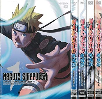 【中古】NARUTO ナルト 疾風伝 守護忍十二士の章 1〜4 (全4枚)(全巻セットDVD)｜中古DVD [レンタル落ち] [DVD]