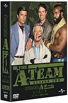 【中古】「非常に良い」特攻野郎Aチーム シーズン2 コンプリートDVD-BOX【メーカー名】ユニバーサル・ピクチャーズ・ジャパン【メーカー型番】【ブランド名】【商品説明】初期不良に関しましては商品到着から1週間は返品を承っております。他モールとの併売品の為完売の際はご連絡致しますのでご了承ください。プリンター・印刷機器のご注意点インクは配送中の漏れ防止のため付属しておりませんのでご了承下さい。ドライバー等・マニュアルはメーカーサイトより最新版のダウンロードをお願い致します。DVD・Blu-ray・ゲームソフトのご注意点特典・付属品・パッケージ・プロダクトコード・ダウンロードコード等の使用有無や付属状況については保証いたしかねますので予めご了承ください。商品名に「輸入版 / 海外版 / IMPORT 」と記載されている海外版ゲームソフト・DVD・Blu-rayは日本版のプレイヤーでは動作いたしません。商品名に「レンタル落ち 」と記載されている商品につきましてはディスクやジャケットに管理シール（値札・セキュリティータグ・バーコード等）が貼付されていますので予めご了承ください。トレーディングカードのご注意点当店での「非常に良い」表記のトレーディングカードはプレイ用でございます。中古買取り品の為、細かなキズ・白欠け・多少の使用感がございますのでご了承下さいませ。ご注文からお届けまで1、ご注文⇒ご注文は24時間受け付けております。2、注文確認⇒ご注文後、当店から注文確認メールを送信します。3、お届けまで3-10営業日程度とお考え下さい。　※海外在庫品の場合は3週間程度かかる場合がございます。4、入金確認⇒前払い決済をご選択の場合、ご入金確認後、配送手配を致します。5、出荷⇒配送準備が整い次第、出荷致します。発送後に出荷完了メールにてご連絡致します。お客様都合によるご注文後のキャンセル・返品はお受けしておりませんのでご了承下さい。電話対応はしておりませんのでご質問等はメッセージまたはメールにてお願い致します。