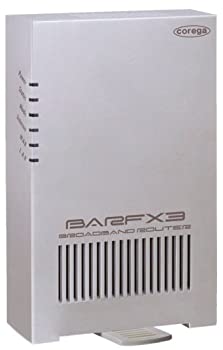 【中古】（非常に良い）corega 有線ブロードバンドルータ ホワイト CG-BARFX3