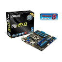 【中古】「非常に良い」ASUSTek Intel Socket 1155 DDR3メモリ対応 M-ATXマザーボード P8H77-M