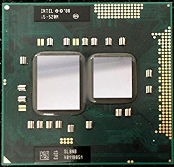 【中古】「非常に良い」Intel Core i5 520M モバイル CPU 2.40 GHz SLBNB バルク