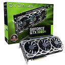 【中古】EVGA GeForce GTX 1080?Ti Foundersエディション ゲーム Real Boost Clock: 1683 MHz 11G-P...
