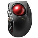 【中古】「未使用品」エレコム マウス 有線/ワイヤレス/Bluetooth トラックボール人差指 中型ボール 8ボタン チルト機能 ブラック M-DPT1MRX...