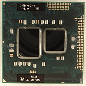yÁzIntel Core i5 520M oC CPU 2.40 GHz SLBU3 oN