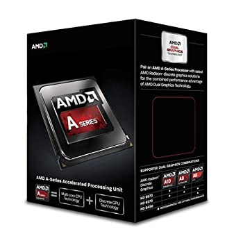 【中古】（非常に良い）AMD A-Series A8 6600K Black Edition ソケットFM2 TDP 100W 3.9GHz×4 GPU HD8570D AD660KWOHLBOX