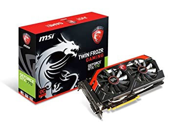 【中古】（非常に良い）MSI社製 NVIDIA GeForce GTX770搭載ビデオカード オーバークロック N770GTX Twin Frozr 4S OC