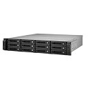 【中古】QNAP(キューナップ) Systems Inc. TurboNAS TS-EC1279U-RP 24TB(NAS HDD搭載モデル) TSEC1279URP-24S