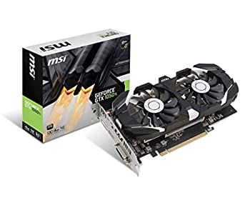 【中古】MSI 4GB NVIDIA GeForce GTX 1050 TI OC GDDR5 DVI/HDMI/DisplayPort PCI-Express ビデオカード
