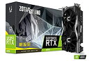 【中古】（非常に良い）Zotac ZT-T20700E-10 Nvidia Geforce GAMING RTX 2070 MINI GDDR6 DP / HDMIチューリングVR 4K PCI Expressグラフィックカードブラック