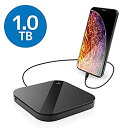 【中古】「非常に良い」エレコム ポータブルハードディスク 1TB USB3.0 スマートフォン用 ELP-SHU010UBK(2)