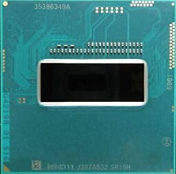 【中古】[Intel] Core i7-4700QM モバイル CPU 2.40GHz SR15H（バルク品）