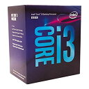 【中古】Intel Core i3-8100 Desktop Processor 4 Cores up to 3.6 GHz ターボ・アンロック LGA1151...