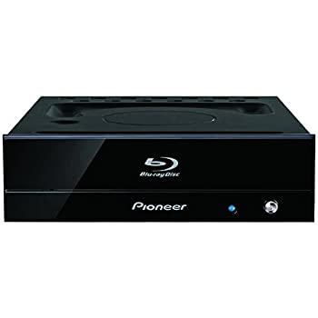 【中古】（非常に良い）Pioneer パイオニア Ultra HD Blu-ray再生対応 M-DISK対応 BD-R 16倍速書込み 特殊塗装ブラック筐体 BD/DVD/CDライター ピアノブラック BDR-S12J