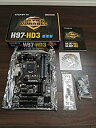 【中古】GIGABYTE マザーボード intel H97 LGA1150 ATX スタンダードシリーズ GA-H97-HD3