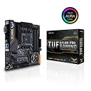 【中古】ASUS AMD B450 搭載 AM4 対応 マザーボード TUF B450M-PRO GAMING（MicroATX）(第3世代 AMD Ryzen CPU に対応）