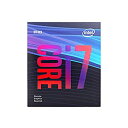 【中古】INTEL インテル CPU Corei7-9700F INTEL300シリーズ Chipset マザーボード対応 BX80684I79700F(BOX...