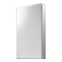 【中古】「未使用品」I-O DATA USB 3.1 Gen 1対応ポータブルハードディスク「高速カクうす」セラミックホワイト 1TB HDPT-UTS1W