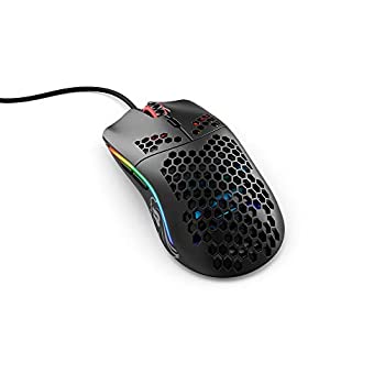 【中古】Glorious ゲーミングマウス Model O- Mouse Matt Black 小型 軽量 ハニカムデザイン オムロンスイッチ搭載 1年 マットブラック（国内正規品）