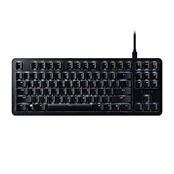 【中古】（非常に良い）Razer BlackWidow Lite メカニカルキーボード 静音 オレンジ軸 テンキーレス 英語US配列 （日本） RZ03-02640100-R3M1