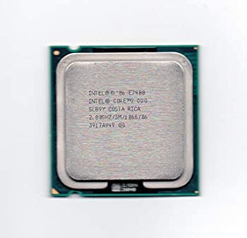 【中古】（非常に良い）Intel Core 2 DuoプロセッサE7400 2.8GHz 1066MHz 3MB LGA775 CPU、OEM