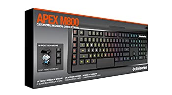 【中古】SteelSeries Apex M800 Mechanical Gaming Keyboard JP 日本語配列ゲーミングキーボード 64179