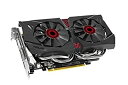 【中古】ASUSTek STRIXシリーズ NVIDIA GeForce GTX960搭載ビデオカード オーバークロック メモリ2GB STRIX-GTX960-DC2OC-2GD5