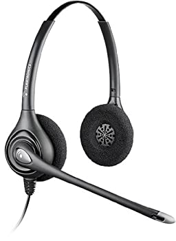 【中古】（非常に良い）plnhw261 Plantronics SupraPlus hw261 Wideband両耳ヘッドセット