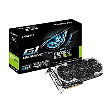 【中古】Gigabyte GF GV-N98TG1 GAMING-6GD NVIDIA GeForce GTX 980 Ti 6GB