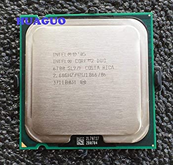 【中古】Intel Core 2 Duo e6700 2.66 GHzデュアルコアCPUプロセッサーsl9s7 sl9zf LGA 775 4 MBキャッシュ