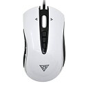【中古】BlueSea 光学式ゲーミングマウス シンプル USB有線式 ホワイト(2)