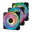 šۡɤCorsair LL120 RGB 3Fan Pack with Lighting Node PRO PCե [120mm RGB] FN1141 CO-9050072-WW