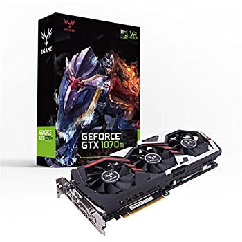 šۥեiGame GTX 1070ti Vulcan UȥåץեåɡUnpara high-powered 1607?/ 1683mhz 2432?Cuda8?G gddr5256bit PC