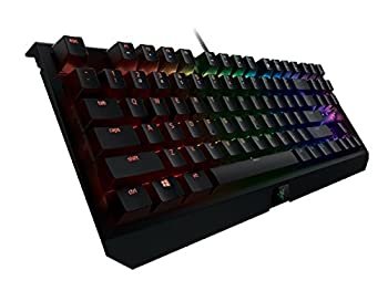 【中古】Razer BlackWidow X Tournament Edition Chroma テンキーレスゲーミングキーボード 英語配列版 （日本正規代理店品） RZ03-01770100-R3M1