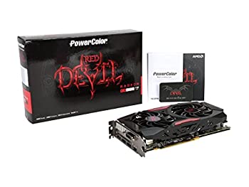 【中古】PowerColor Red Devil Radeon RX 470?DirectX 12?Axrx 470?4?gbd5???3dh / OC 4?GB 256ビットgddr5?PCI Express 3.0?CrossFireXサポートATXビデ