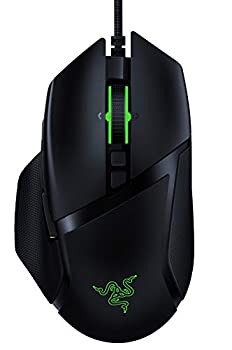 【中古】Razer Basilisk V2 ゲーミングマウス 11ボタン チルトスイッチ Focus+センサー 20000DPI 光学スイッチ 柔らかい布巻ケーブル Chroma （日本