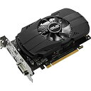 【中古】ASUS Geforce GTX 1050 Ti 4GB Phoenix Fan Edition DVI-D HDMI DP 1.4 Gaming Graphics Card (PH-GTX1050TI-4G) Graphic Cards 並行輸入品