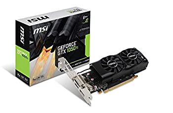 【中古】MSI GeForce GTX 1050 Ti 4GT LP グラフィックスボード LPモデル VD6238