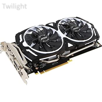 【中古】MSI GeForce GTX 1060?Armor 6?G ocv1グラフィックスカード【メーカー名】Twilight【メーカー型番】【ブランド名】TWILIGHT【商品説明】 こちらの商品は中古品となっております。 画像はイメージ写真ですので 商品のコンディション・付属品の有無については入荷の度異なります。 買取時より付属していたものはお付けしておりますが付属品や消耗品に保証はございません。 商品ページ画像以外の付属品はございませんのでご了承下さいませ。 中古品のため使用に影響ない程度の使用感・経年劣化（傷、汚れなど）がある場合がございます。 また、中古品の特性上ギフトには適しておりません。 製品に関する詳細や設定方法は メーカーへ直接お問い合わせいただきますようお願い致します。 当店では初期不良に限り 商品到着から7日間は返品を受付けております。 他モールとの併売品の為 完売の際はご連絡致しますのでご了承ください。 プリンター・印刷機器のご注意点 インクは配送中のインク漏れ防止の為、付属しておりませんのでご了承下さい。 ドライバー等ソフトウェア・マニュアルはメーカーサイトより最新版のダウンロードをお願い致します。 ゲームソフトのご注意点 特典・付属品・パッケージ・プロダクトコード・ダウンロードコード等は 付属していない場合がございますので事前にお問合せ下さい。 商品名に「輸入版 / 海外版 / IMPORT 」と記載されている海外版ゲームソフトの一部は日本版のゲーム機では動作しません。 お持ちのゲーム機のバージョンをあらかじめご参照のうえ動作の有無をご確認ください。 輸入版ゲームについてはメーカーサポートの対象外です。 DVD・Blu-rayのご注意点 特典・付属品・パッケージ・プロダクトコード・ダウンロードコード等は 付属していない場合がございますので事前にお問合せ下さい。 商品名に「輸入版 / 海外版 / IMPORT 」と記載されている海外版DVD・Blu-rayにつきましては 映像方式の違いの為、一般的な国内向けプレイヤーにて再生できません。 ご覧になる際はディスクの「リージョンコード」と「映像方式※DVDのみ」に再生機器側が対応している必要があります。 パソコンでは映像方式は関係ないため、リージョンコードさえ合致していれば映像方式を気にすることなく視聴可能です。 商品名に「レンタル落ち 」と記載されている商品につきましてはディスクやジャケットに管理シール（値札・セキュリティータグ・バーコード等含みます）が貼付されています。 ディスクの再生に支障の無い程度の傷やジャケットに傷み（色褪せ・破れ・汚れ・濡れ痕等）が見られる場合がありますので予めご了承ください。 2巻セット以上のレンタル落ちDVD・Blu-rayにつきましては、複数枚収納可能なトールケースに同梱してお届け致します。 トレーディングカードのご注意点 当店での「良い」表記のトレーディングカードはプレイ用でございます。 中古買取り品の為、細かなキズ・白欠け・多少の使用感がございますのでご了承下さいませ。 再録などで型番が違う場合がございます。 違った場合でも事前連絡等は致しておりませんので、型番を気にされる方はご遠慮ください。 ご注文からお届けまで 1、ご注文⇒ご注文は24時間受け付けております。 2、注文確認⇒ご注文後、当店から注文確認メールを送信します。 3、お届けまで3-10営業日程度とお考え下さい。 　※海外在庫品の場合は3週間程度かかる場合がございます。 4、入金確認⇒前払い決済をご選択の場合、ご入金確認後、配送手配を致します。 5、出荷⇒配送準備が整い次第、出荷致します。発送後に出荷完了メールにてご連絡致します。 　※離島、北海道、九州、沖縄は遅れる場合がございます。予めご了承下さい。 当店ではすり替え防止のため、シリアルナンバーを控えております。 万が一、違法行為が発覚した場合は然るべき対応を行わせていただきます。 お客様都合によるご注文後のキャンセル・返品はお受けしておりませんのでご了承下さい。 電話対応は行っておりませんので、ご質問等はメッセージまたはメールにてお願い致します。