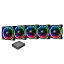 šThermaltake Riing Plus 12 RGB Radiator Fan TT Premium Edition -5Pack- ե FN1088CL-F054-PL12SW-A