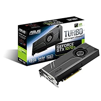 【中古】ASUS ROG Strix GeForce GTX 1070 Ti 8GB GDDR5 アドバンスエディション VR レディ DP HDMI DVI ゲームグラフィックスカード (ROG-STRIX-GTX1070